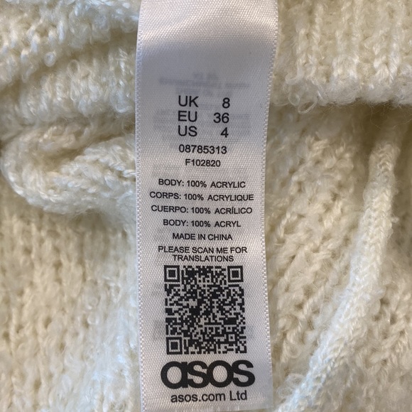 Womens ASOS lounge pants sweater jogger drawstring comfort cozy loungewear - Picture 8 of 8